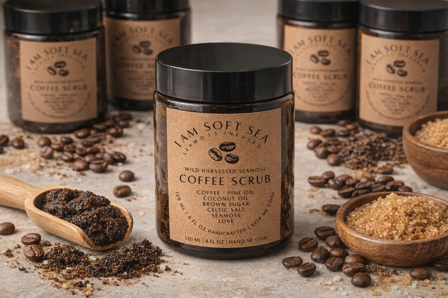 Coffee Scrub Texture